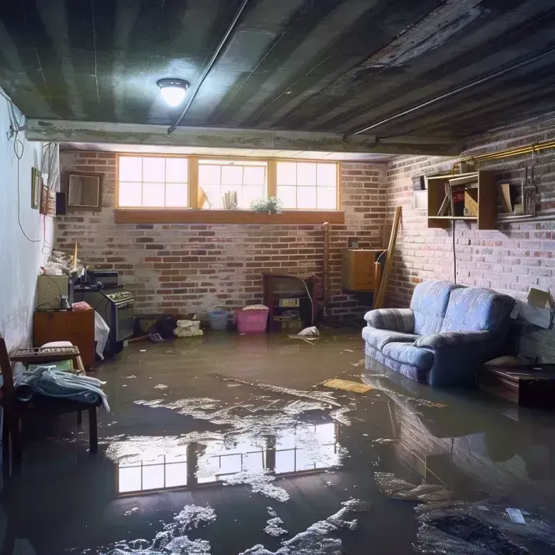 Flooded Basement Cleanup in Rumney, NH